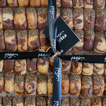 Load image into Gallery viewer, Marble Zaatar Cake with Cheese in Luxury Wood Tray