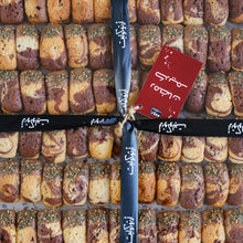 Load image into Gallery viewer, Marble Zaatar Cake with Cheese in Luxury Wood Tray