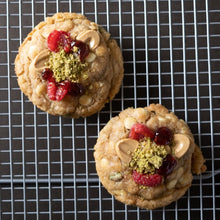 Load image into Gallery viewer, Raspberry Pistachio Cookies