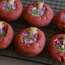 Load image into Gallery viewer, Pistachio &amp; Rosewater Spa Bear Cookies
