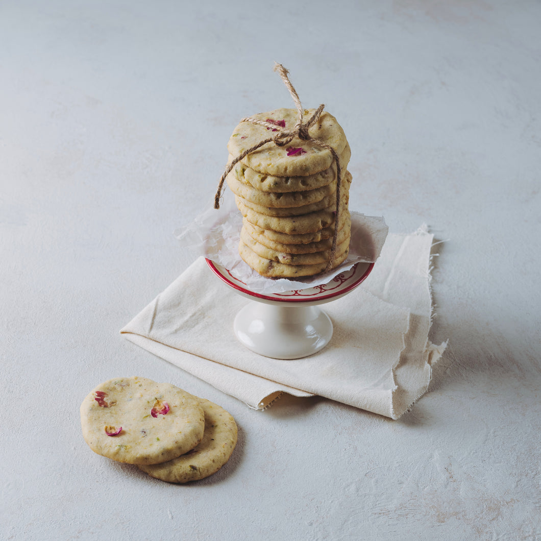 Rose-tachios Cookies